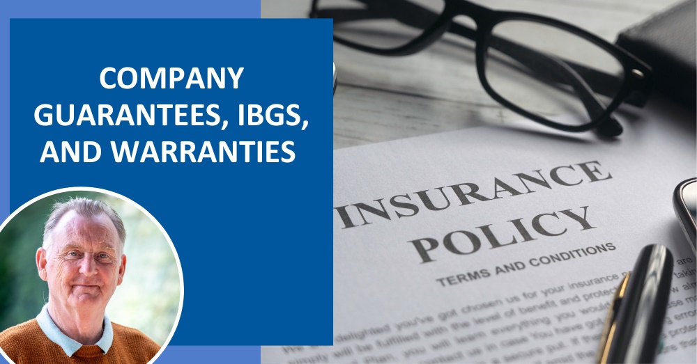 Company Guarantees, IBGs, and Warranties 